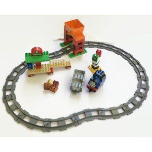 LEGO DUPLO 5554 Thomas Load & Carry Train Set Complete Engine Troublesome Truck